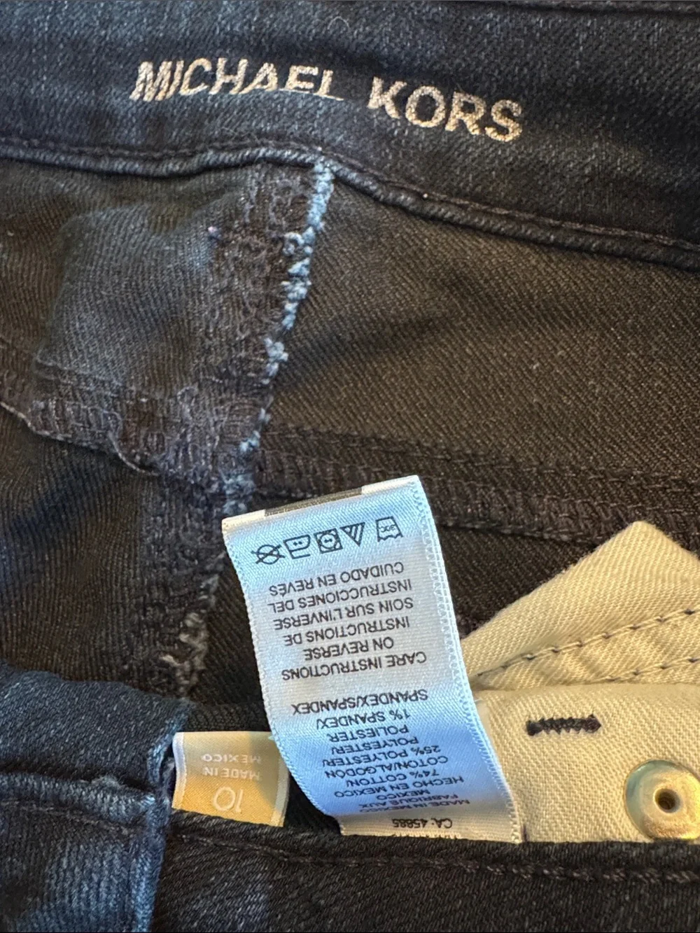 Michael Kors Navy Flare Jeans